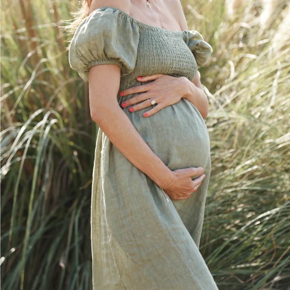 The Menorca Dress in Sage